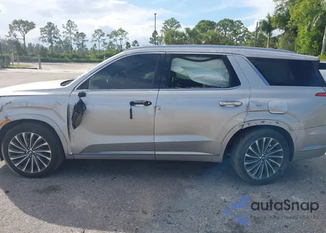 2024 Hyundai Palisade Calligraphy from USA, damaged, VIN KM8R74GE1RU645379